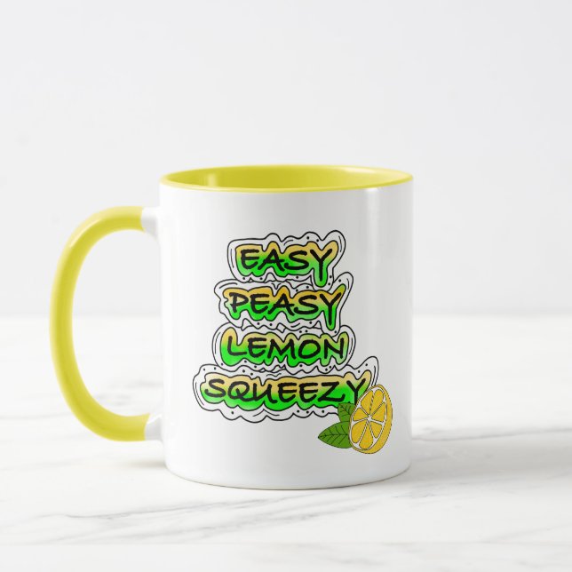 Mug Citron doux facile (Gauche)