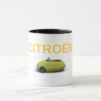 Mug Citron-DS Cabrio Jaune