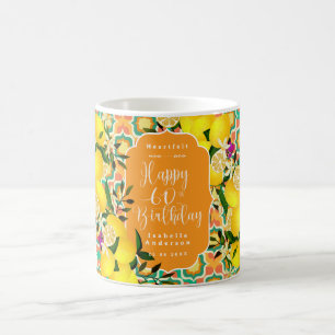 Mug Citron Méditerranée 60ème Orange