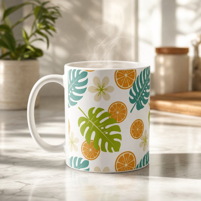 Mug Citron Tropical (Citrus Tropical Coffee Mug)