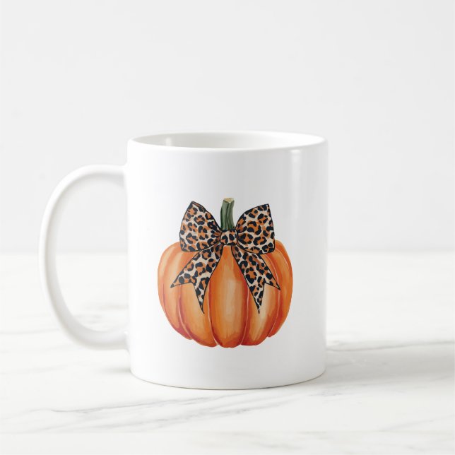 Mug citrouille arc (Gauche)