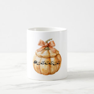 Mug Citrouille avec noeud