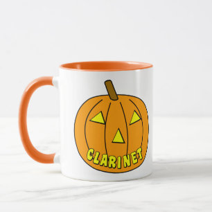 Mug Citrouille Clarinet Halloween