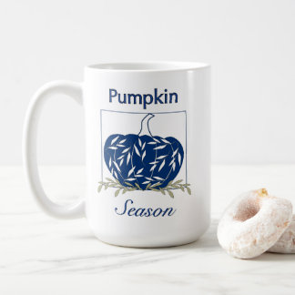 Mug Citrouille dans la lumière - saison Citrouille