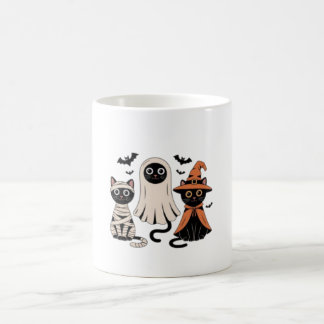 Mug Citrouille de chat noir