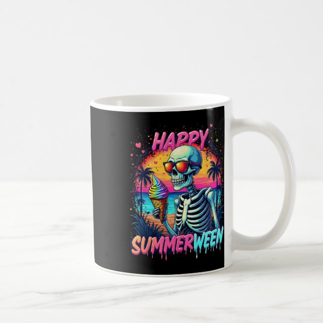 Mug Citrouille de pastèque d'été Happy Summerween  (Droite)