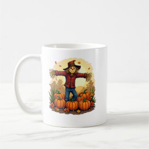 Mug Citrouille de récolte de chiche mignonne patchs