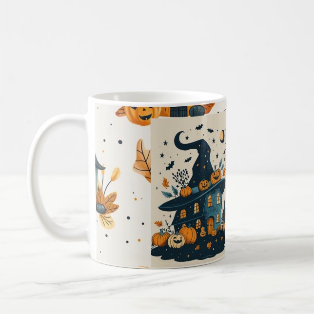 Mug Citrouille d'Halloween (Gauche)