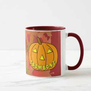 Mug Citrouille d'Halloween Trombone
