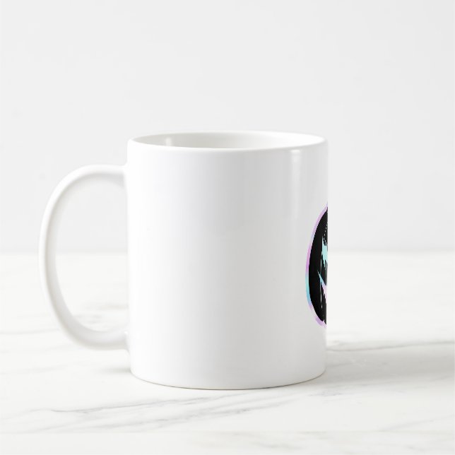 Mug Citrouille d'Halloween violet, costumes d'Hallowee (Gauche)