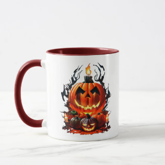 Mug Citrouille d'horreur d'Halloween