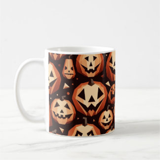 Mug Citrouille éffrayant