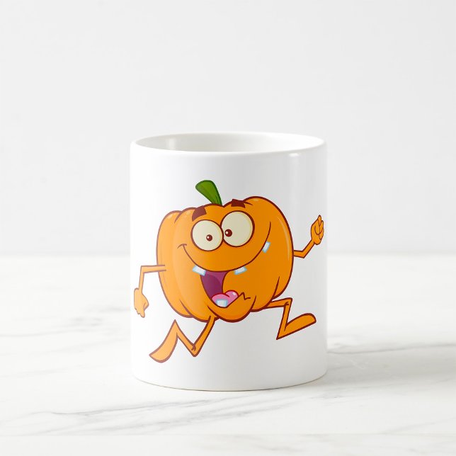 Mug Citrouille en cours d'exécution (Créateur téléchargé)