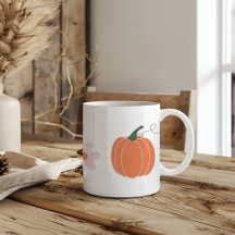 citrouille et fleurs en automne