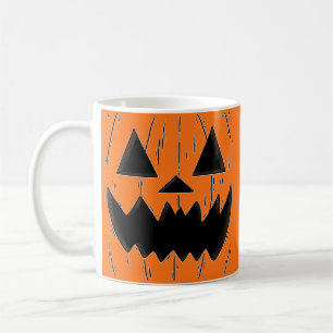 Mug Citrouille Orange Jack O' Lantern
