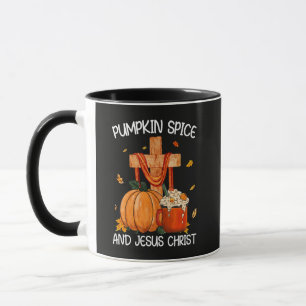 Mug Citrouille Spice et Jésus-Christ