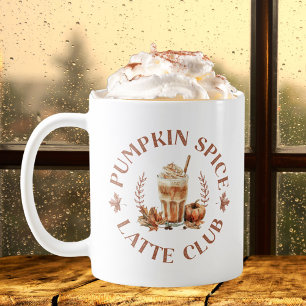 Mug Citrouille Spice Latte Club Automne Automne
