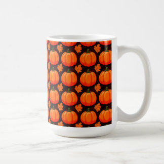 Mug Citrouilles et feuilles d'automne