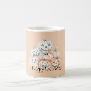 Mug Citrouilles sculptées d'Halloween