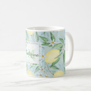 Mug Citrus jaune citron frais