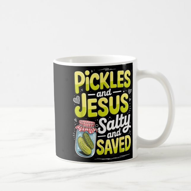 Mug Ckles And Jesus Salty And Saved  (Droite)
