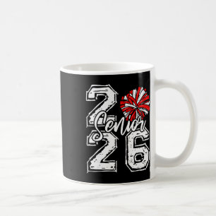 Mug Cl de 2026 Cheer Senior 2026 Pom-Pom Rouge Menant
