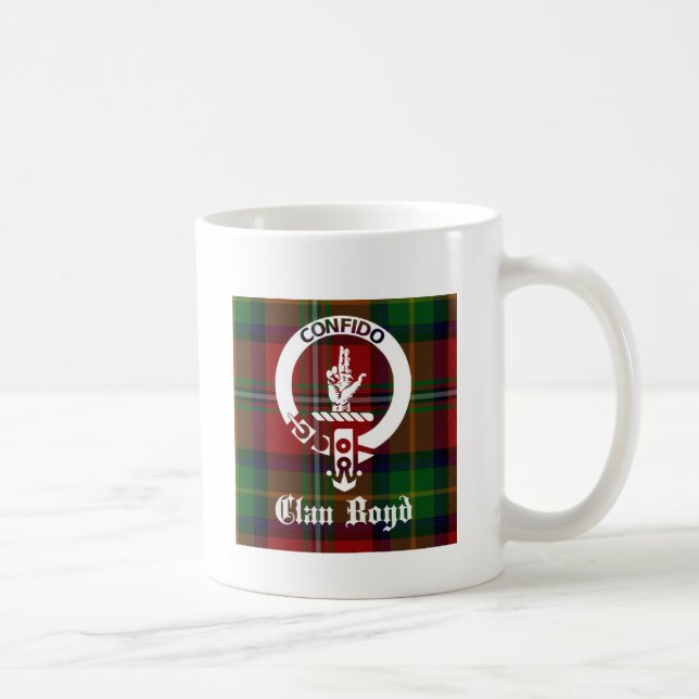 Mug Clan Boyd Crest Tartan (Droite)