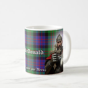 Mug Clan Donald MacDonald Tartan Motto