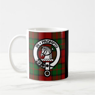 Mug Clan Dunbar Tartan & Crest Badge