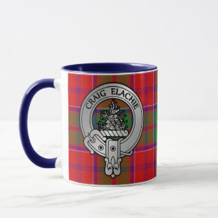Mug Clan Grant Crest & Tartan