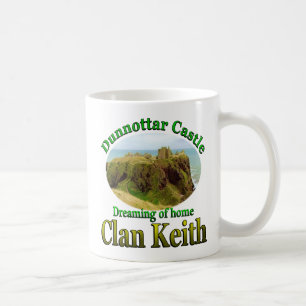Mug Clan Keith rêvant du château à la maison de