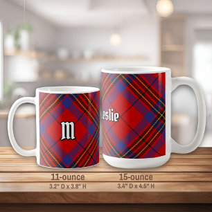 Mug Clan Leslie Red Tartan