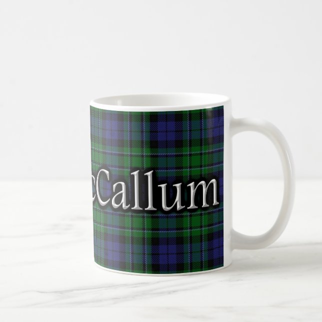 Mug Clan MacCallum Classique Tartan écossais (Droite)