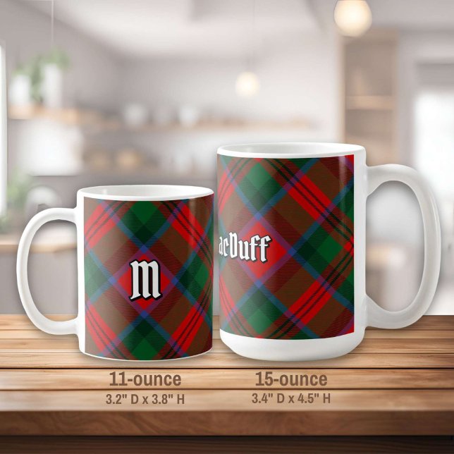 Mug Clan MacDuff Tartan (Créateur téléchargé)