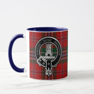 Mug Clan MacLean Crest & Tartan