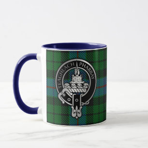 Mug Clan Morrison Crest & Hunting Tartan