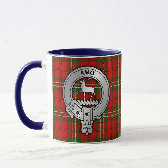Mug Clan Scott Crest & Tartan (Gauche)