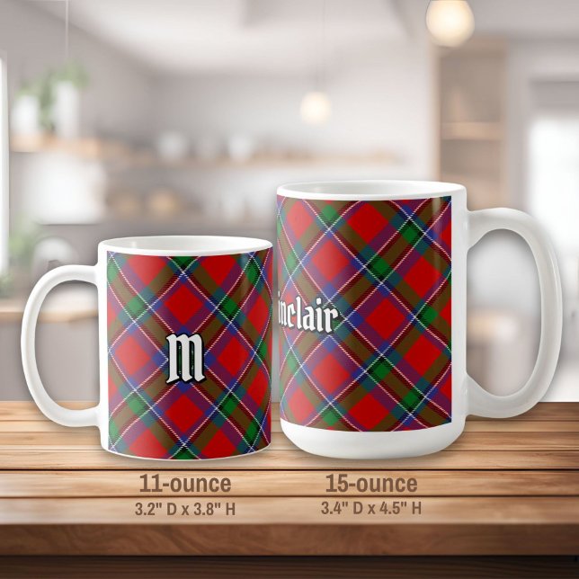 Mug Clan Sinclair Tartan (Créateur téléchargé)