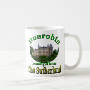 Mug Clan Sutherland Dream of Home Dunrobin Castle