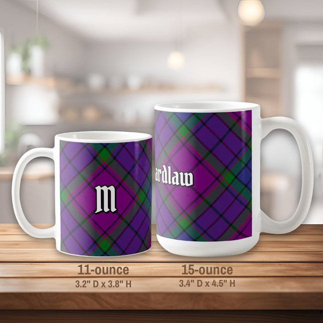 Mug Clan Wardlaw Tartan (Créateur téléchargé)