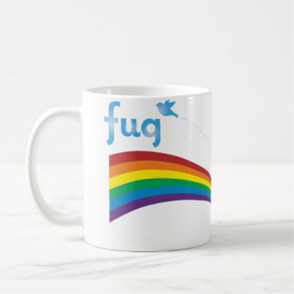 Mug Clapotis d'arc-en-ciel d'ODEUR DE RENFERMÉ