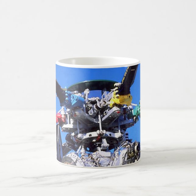 Mug Clapotis de rotor d'hélicoptère de Skycrane (Centre)
