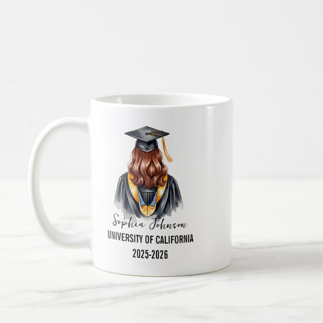 Mug Class of 2025 Graduation Personalized (Gauche)