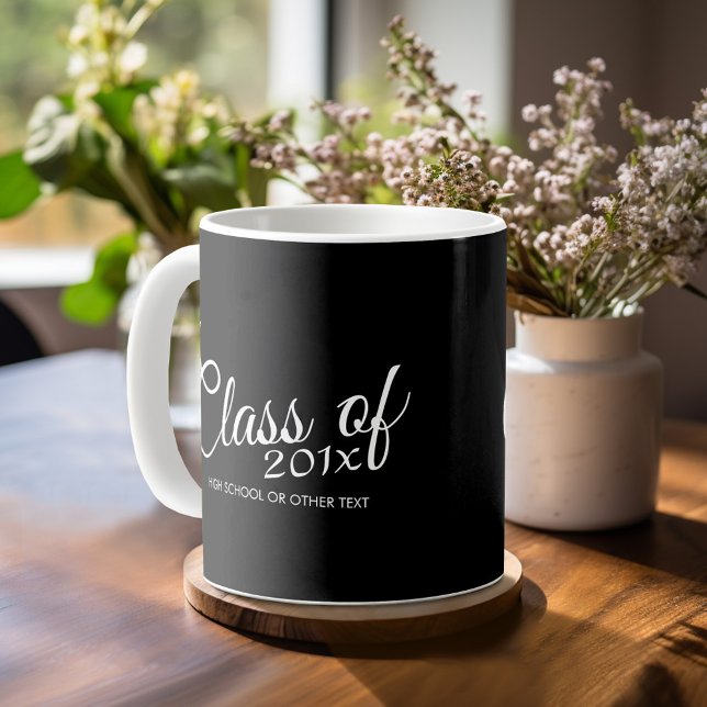 Mug Classe avec année personnalisée et lycée (Créateur téléchargé)
