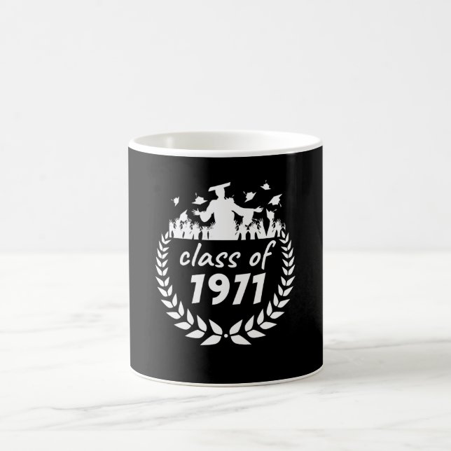 Mug classe de 1971 graduation ou conception de réunion (Centre)