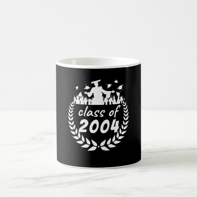 Mug classe de 2004 graduation ou reunion design par (Centre)