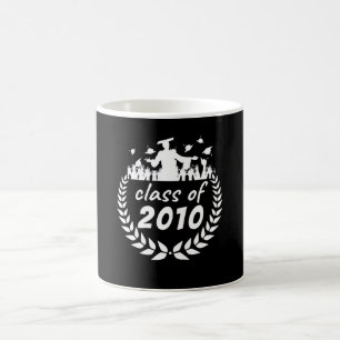 Mug classe de 2010 graduation ou reunion design par
