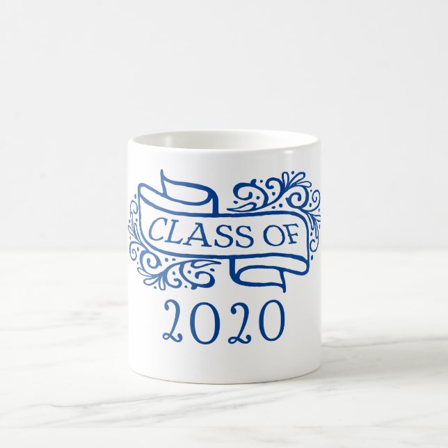 Mug Classe de 2020 années faites sur commande et (Centre)