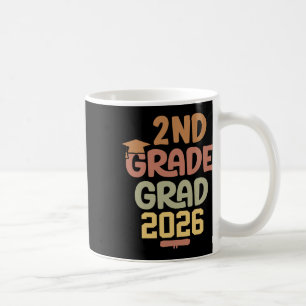 Mug Classe de 2e année diplômée de 2026 diplômée en gr