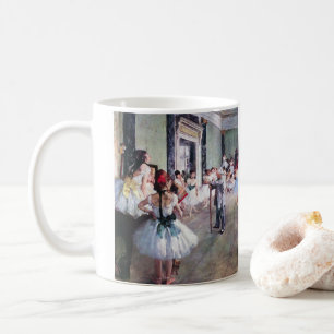 Mug Classe de danse par Edgar Degas, Ballet Art Vintag